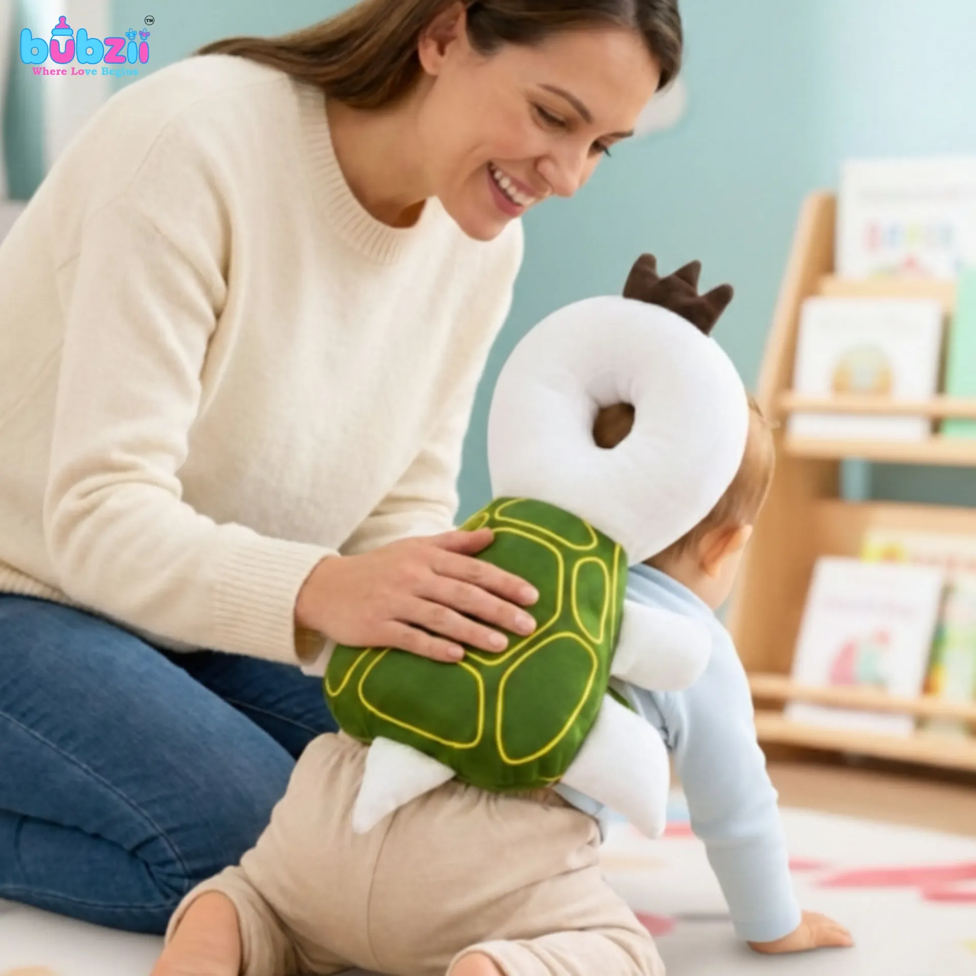 Baby Safety Head Protector – Turtle Design | bubzii